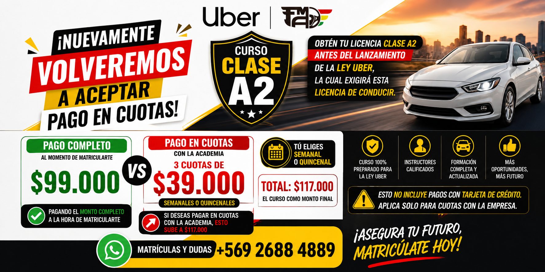 CURSO A2 LEY UBER